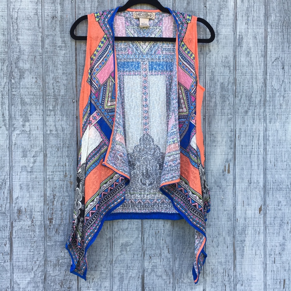 Flying Tomato | Boho Print Sleeveless Kimono